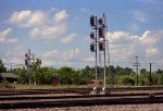 Signals south of the diesel shop